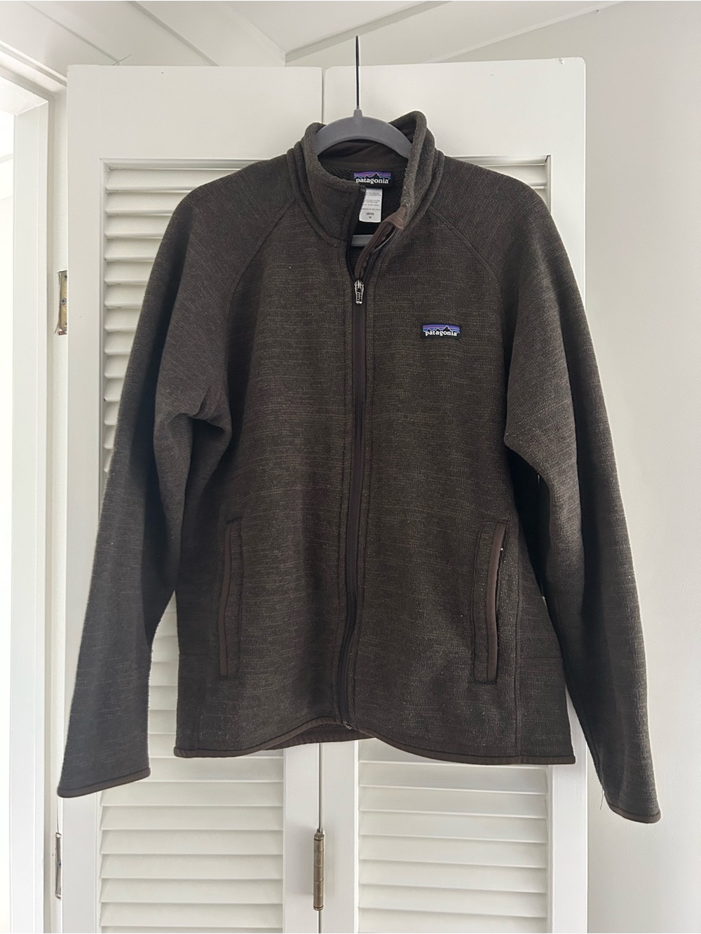 Patagonia Better Sweater Fleece Jacket Men’s M Brown Full Zip Outdoor